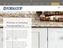 Tablet Screenshot of formatop.com